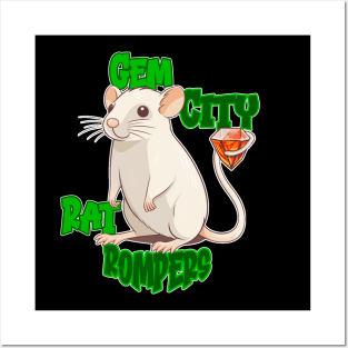 Gem City Rat Rompers Posters and Art